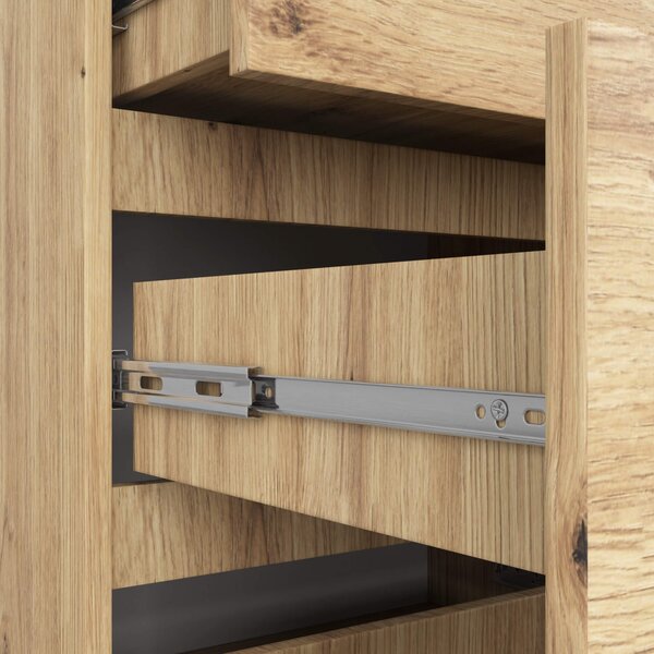 Ak furniture Komoda Kuba 120 cm dub artisan