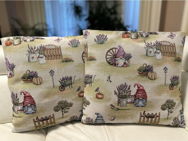 Gobelínová obliečka na vankúš Eden 1301 NA Farba Viacfarebná Rozmery 42x42 cm
