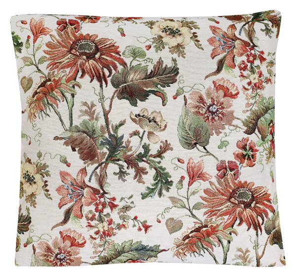 Jesenná gobelínová obliečka na vankúš s vintage motívom Eden 5015 Farba Viacfarebná Rozmery 42x42 cm