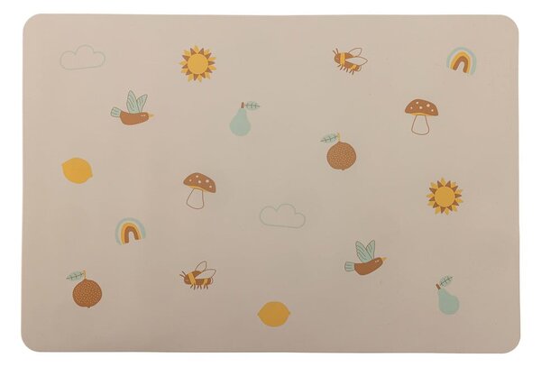 Silikónové detské prestieranie 25,5x37 cm Agnes – Bloomingville Mini