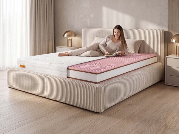 Wilsondo Penový matrac s kokosom Pinkcoco Plus 80x200x20 - poťah Aloe Vera