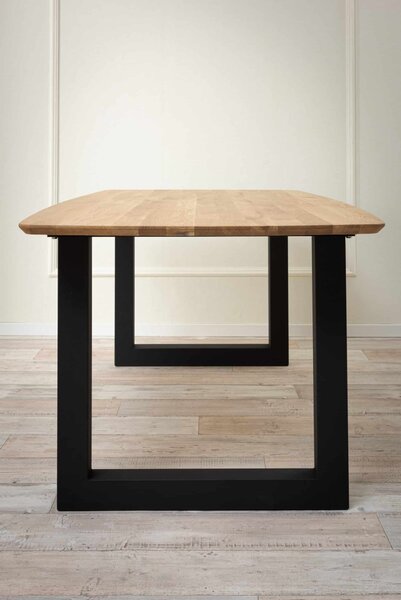 Dubový jedálenský stôl Timber 160 s U-nohami