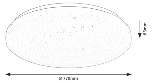 Stropné svietidlo LED 3000–6500K biela IP20 Rabalux DANNY2 71448