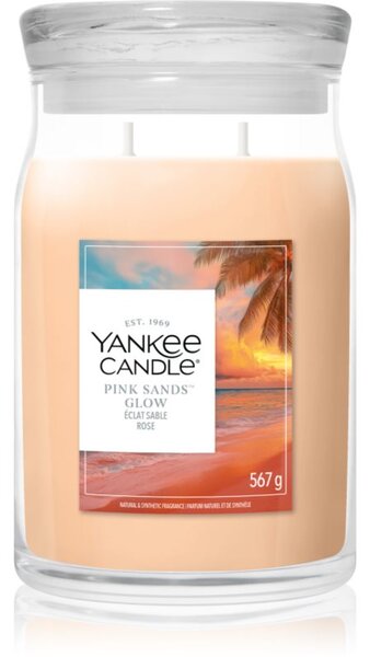 Yankee Candle Pink Sands Glow vonná sviečka 567 g