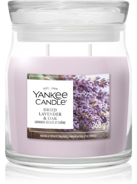 Yankee Candle Dried Lavender & Oak vonná sviečka 368 g
