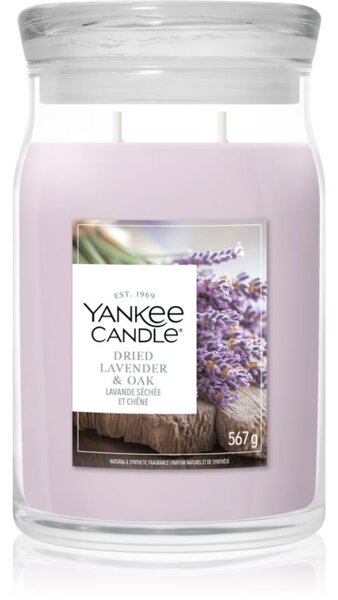 Yankee Candle Dried Lavender & Oak vonná sviečka 567 g