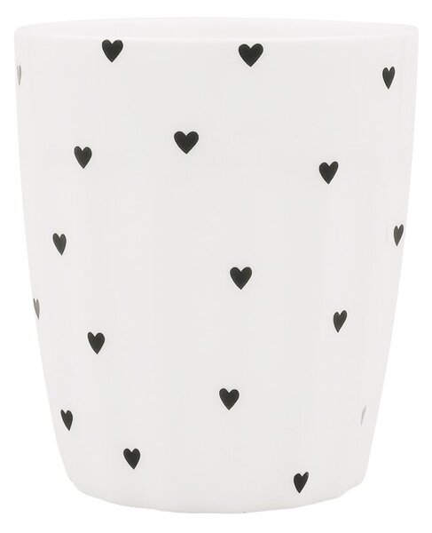Porcelánový hrnček Mini Hearts 290 ml – dark blue