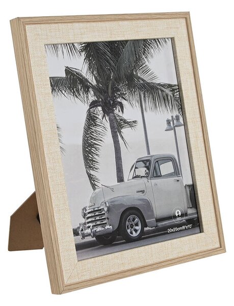 Rám na fotografie Home ESPRIT Prírodná Sklo Drevo MDF 25 x 1,8 x 30 cm