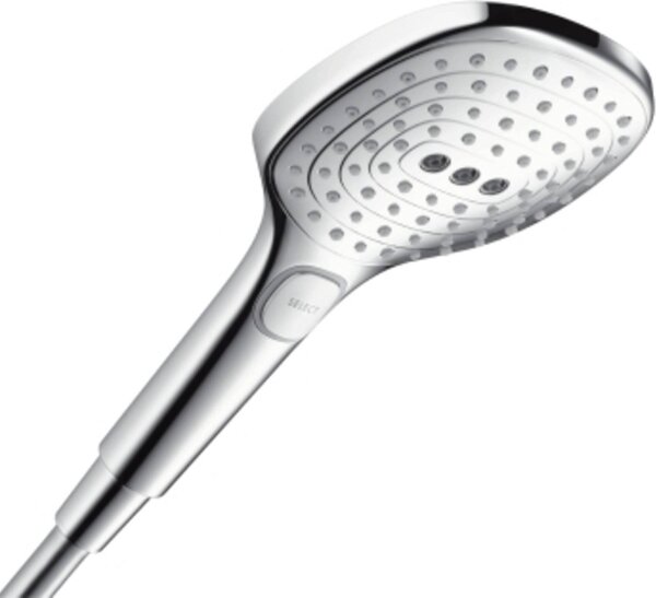 Hansgrohe Raindance Select E, Ručná sprchová hlavica, Chróm, Múr