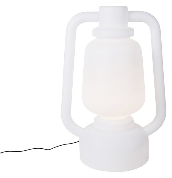 Inteligentná stojaca lampa biela 110 cm vrátane Wifi G95 - Storm Extra Large