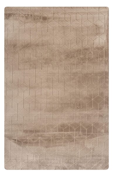 TZ Béžový obdĺžnikový koberec 3D Rabbit Rozmer: 80x150 cm
