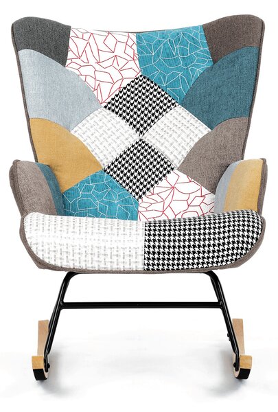 Hojdacie kreslo PATCHWORK 374