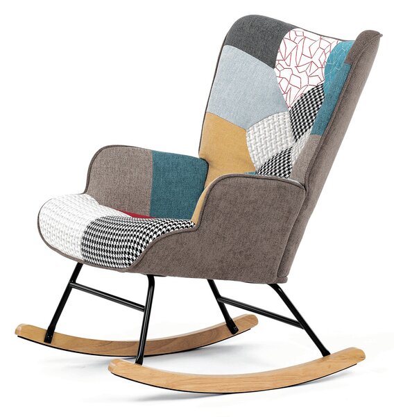 Hojdacie kreslo PATCHWORK 374