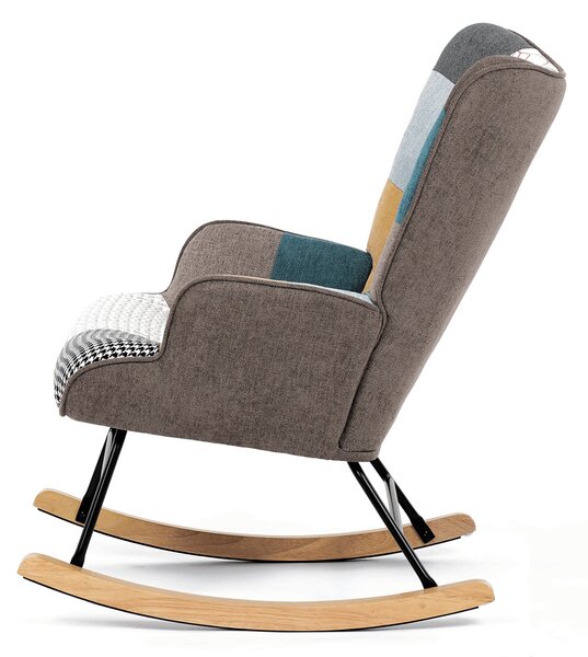 Hojdacie kreslo PATCHWORK 374