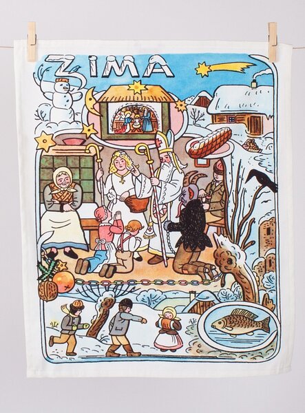Kuchynské utierky Jeseň & Zima