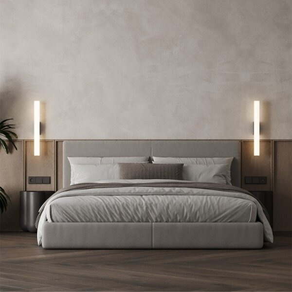 LED kúpeľňové osvetlenie na zrkadlo LINEA, 12 W, 230 V, 3000/4000/6000 K (voľba teploty), IP44, 61 cm, matný chróm