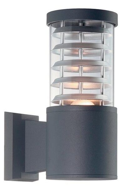 Ideal Lux - Vonkajšie nástenné svietidlo TRONCO 1xE27/42W/230V IP44 antracit