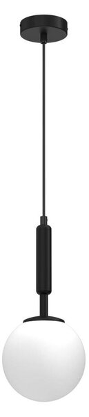 Luster na lanku SPIRA 1xE14/15W/230V čierna