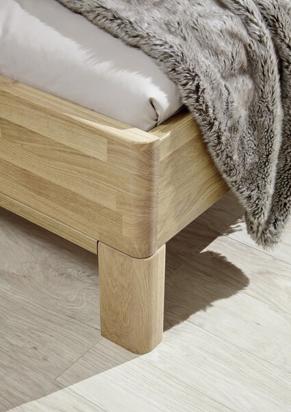 POSTEĽ S NOČNÝMI STOLÍKMI, 180/200 cm, farba duba Dieter Knoll - Postele