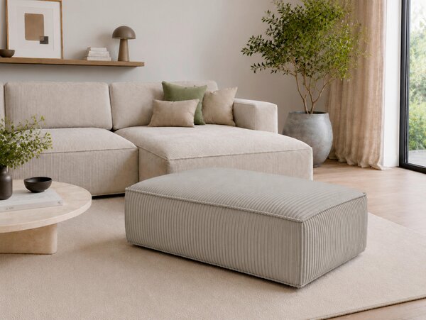 TABURETKA, textil, kompozitné drevo, 105/43/65 cm Livetastic - Kreslá, Online Only