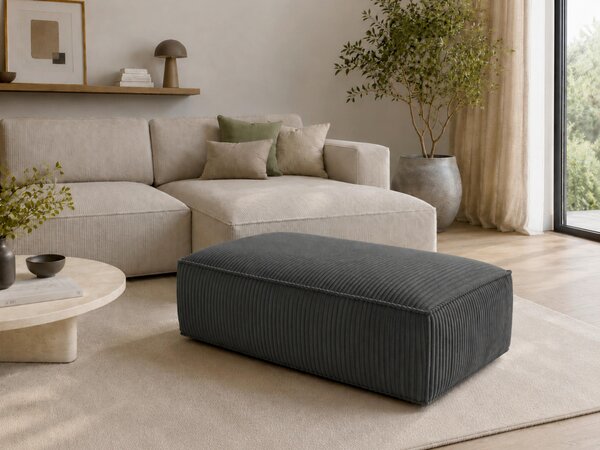 TABURETKA, textil, kompozitné drevo, 105/43/65 cm Livetastic - Kreslá, Online Only