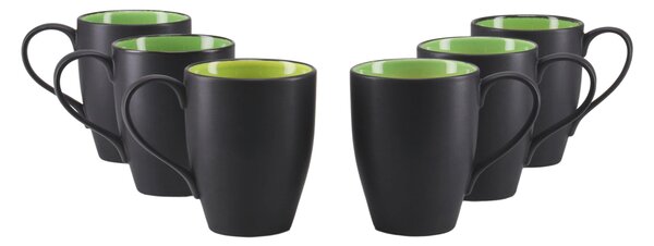 SADA HRNČEKOV NA KÁVU Hot Green 6-dielne Creatable - Hrnčeky & šálky, Online Only