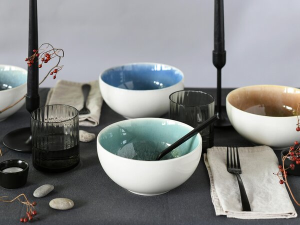 SADA MÍS, keramika, 17,5/8,5 cm 4-dielne Creatable - Misky & misy, Online Only