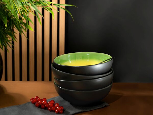 SADA MÍS, keramika, 16,5/6 cm 4-dielne Creatable - Misky & misy, Online Only