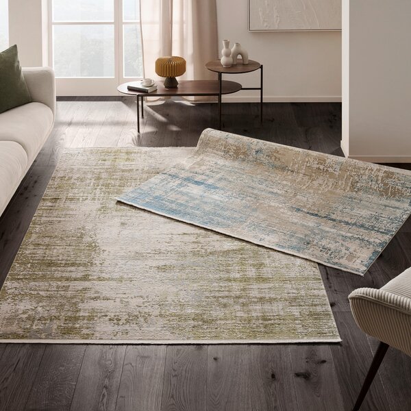 WEBTEPPICH Selene, 80/250 cm zelená Dieter Knoll - Koberce