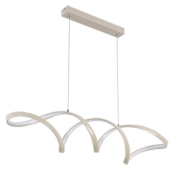 ZÁVESNÉ LED SVIETIDLO, 100/22/120 cm Novel - Interiérové svietidlá