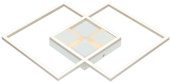 STROPNÉ LED SVIETIDLO, 42/42/4,5 cm Boxxx - Interiérové svietidlá