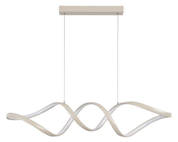 ZÁVESNÉ LED SVIETIDLO, 100/22/120 cm Novel - Interiérové svietidlá