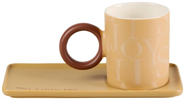 HRNČEK NA KÁVU nový kostný porcelán (new bone china) keramika Novel - Jedálenské sety