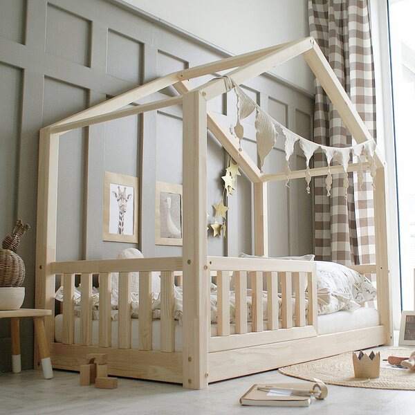 Detská posteľ HouseBed KODAŇ PLZ 190/90 prírodne prevedenie