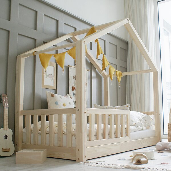 Detská posteľ HouseBed KODAŇ PLZ 190/90 prírodne prevedenie