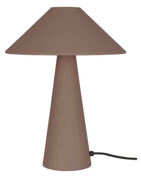 Globen Lighting stolová lampa Cannes, hnedá, výška 40 cm, Hnedá / hrdzavá, Obývacia izba / jedáleň, kov, Škandinávsky, Stojacie svietidlo