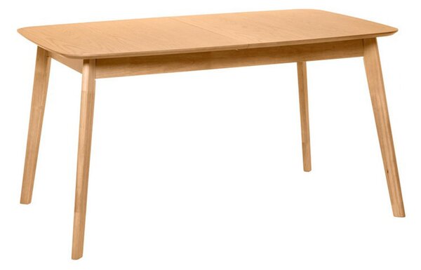 MUZZA Rozkladací stôl kennan 120 (150) x 80 cm prírodný