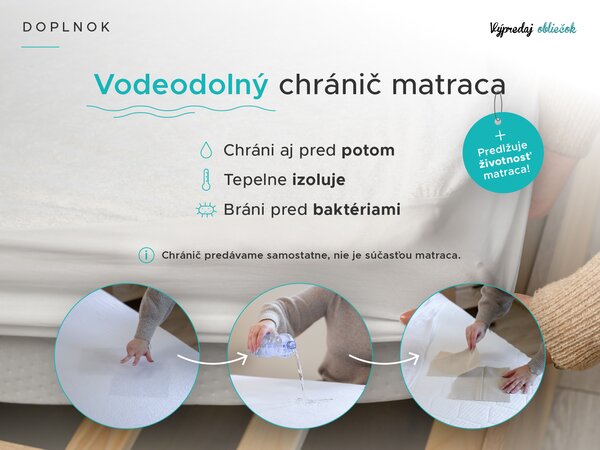 Kokosový matrac COCO MAXI 20 cm 90 x 200 cm Ochrana matraca: BEZ chrániče matraca