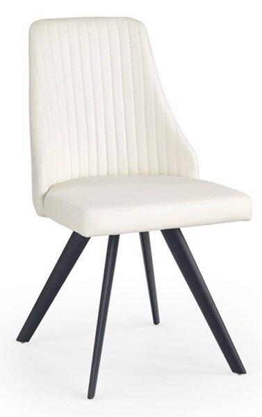 Halmar Jedálenská stolička K206, biela