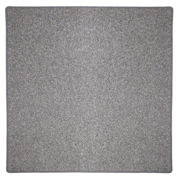 Vopi koberce Kusový koberec Wellington sivý štvorcový - 150x150 cm