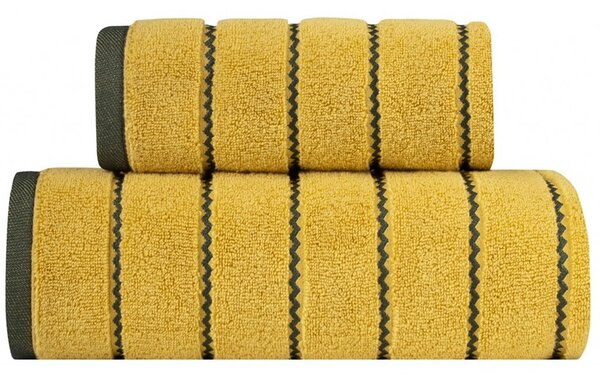 GRENO OSCAR, bavlnené uteráky, osušky - žltá Bavlna 50x90 cm