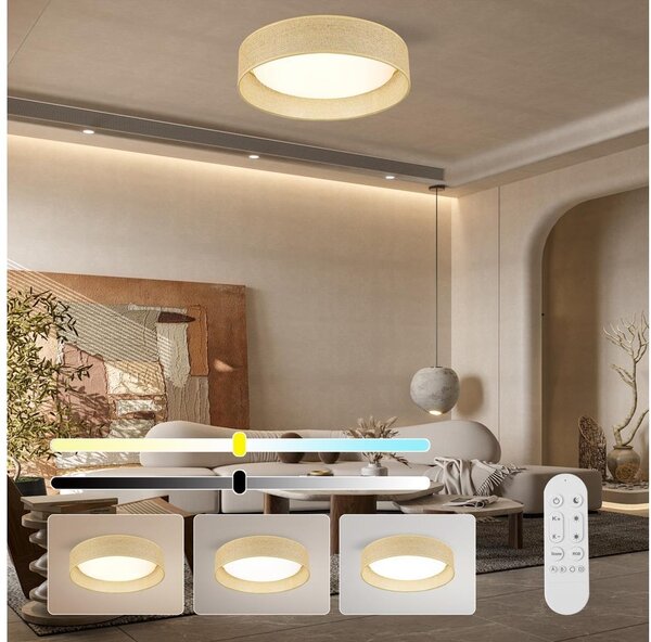 Immax NEO 07289L - LED+CCT stmievateľné stropné svietidlo LONA 36W/230V pr. 45,5 cm + DO