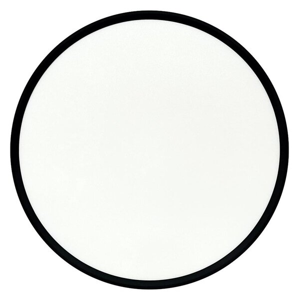LED stropné svietidlo LED/40W/230V 3000/4000/6500K pr. 50 cm čierne