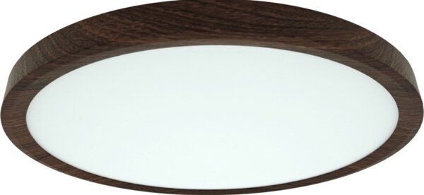 LED stropné svietidlo LED/24W/230V 3000/4000/6500K pr. 30 cm hnedé