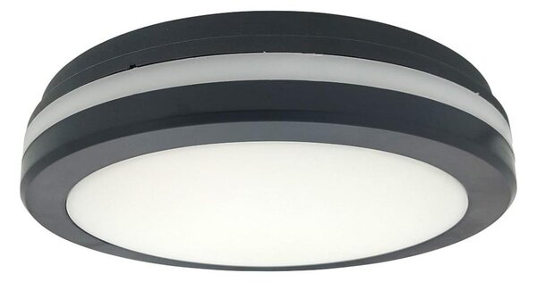LED stropné svietidlo s pohybovým senzorom LED/20W/230V 3000/4000/6500K IP54 antracit