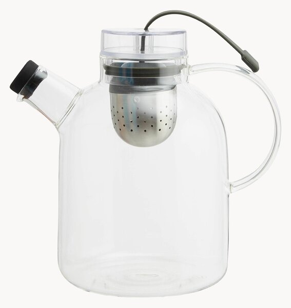 Sklenený čajník so sitkom na čaj, 1,5 l