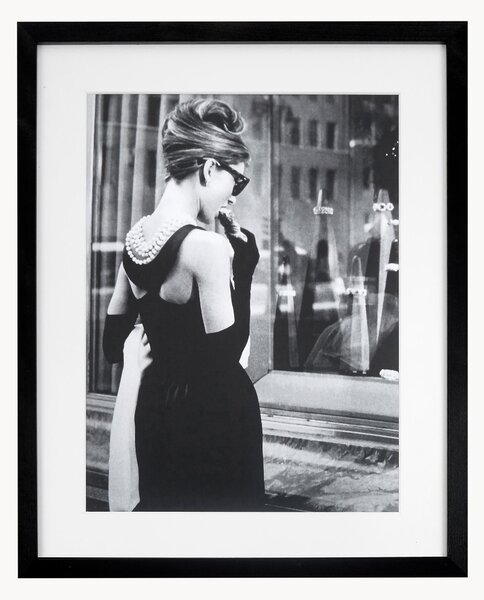 Nástenná dekorácia v ráme Breakfast at Tiffany's