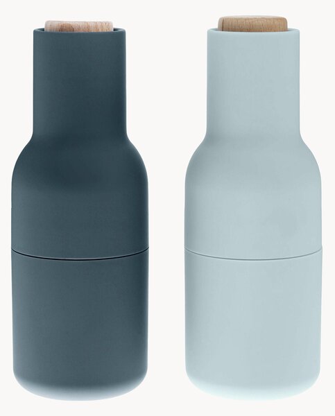 Mlynčeky na soľ a korenie's vrchnákmi z bukového dreva Bottle Grinder, 2 ks