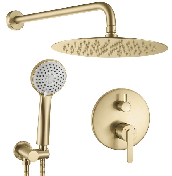 Podomietková sprchová súprava Rea Ontario Brush Gold + BOX