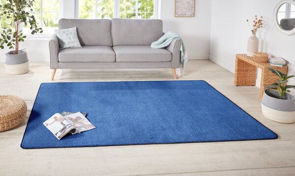Hanse Home , Kusový koberec Nasty 101153 Blau, 80x150, modrá, chodba / predsieň